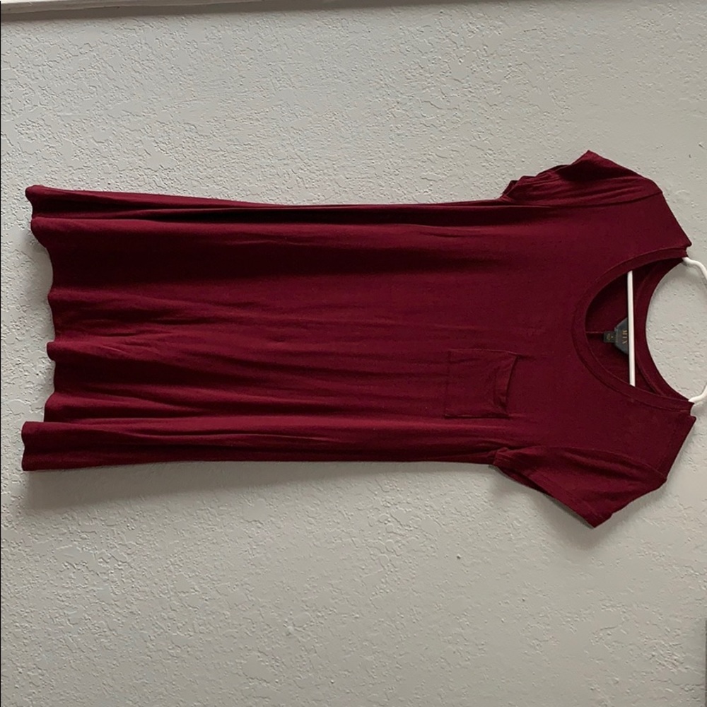 Maroon dress